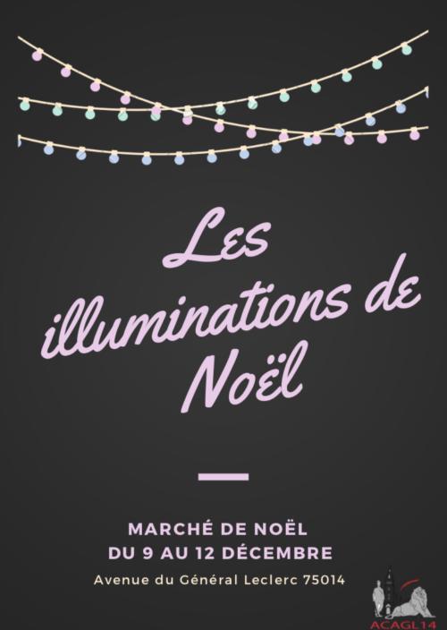 Lancement des illuminations de Noël le 25 novembre